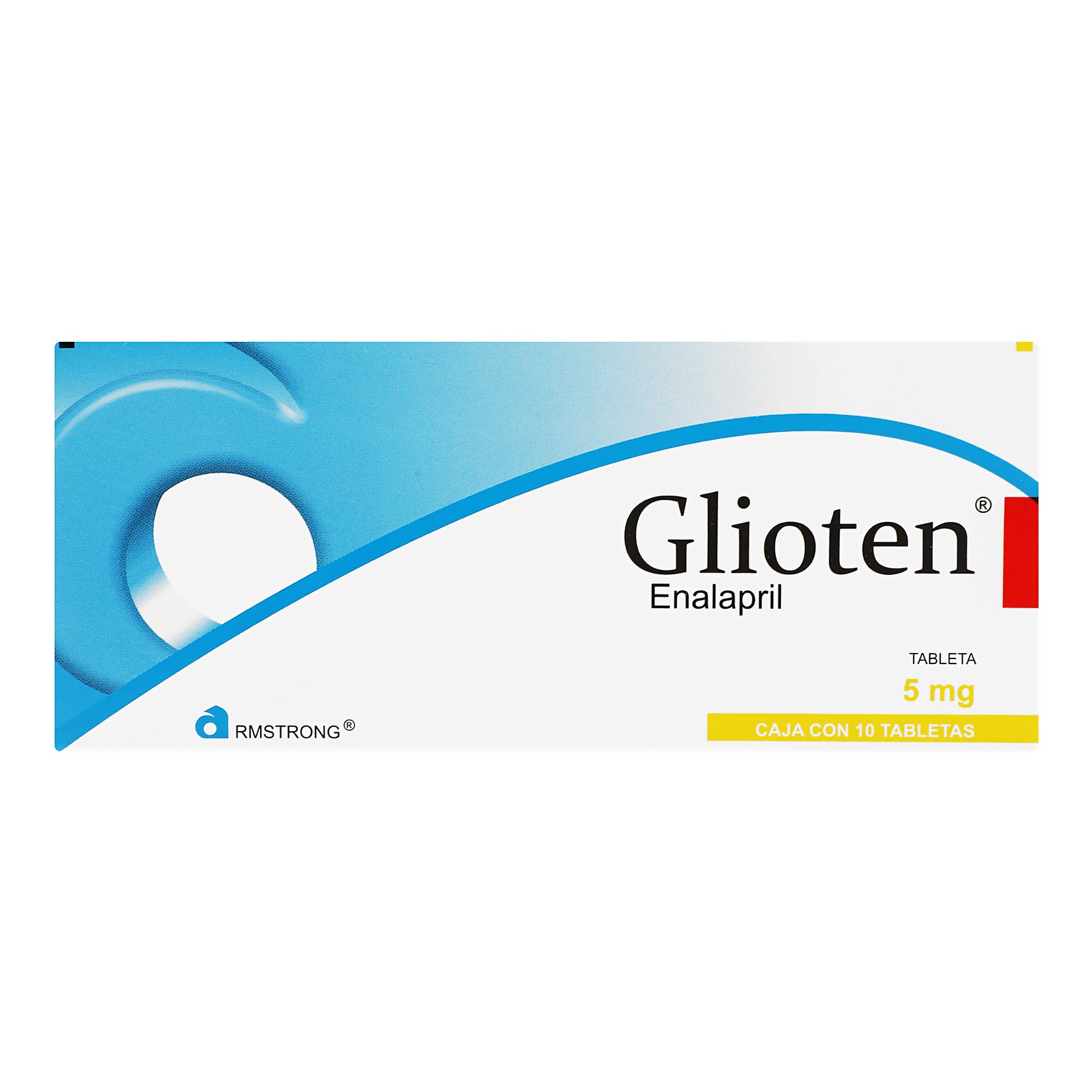 Glioten 5Mg Con 10 Tabletas (Enalapril) 1 - 7501089802217