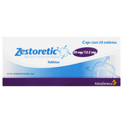 Zestoretic 20Mg/12.5Mg Con 28 Tabletas (Lisinopril/Hidroclorotiazida) - WeCare Pharma