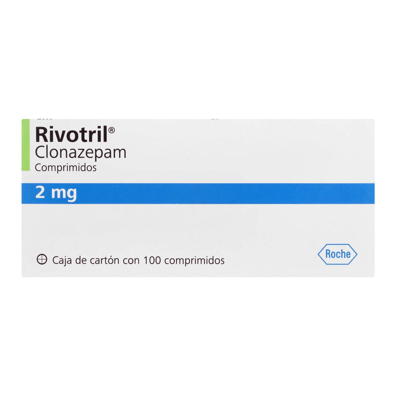 Rivotril (Clonazepam) Tabletas 2Mg Con 100 - WeCare Pharma