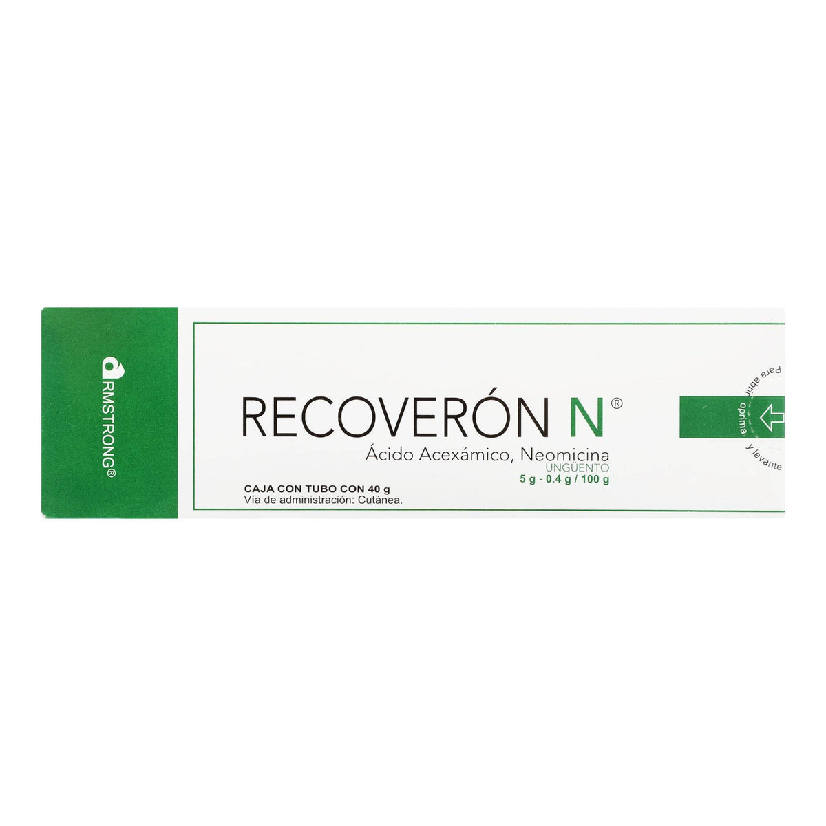 Recoveron Recoveron N Ung 5G/0.4G 40G (Acido Acexamico/Neomicina) — WeCare Pharma