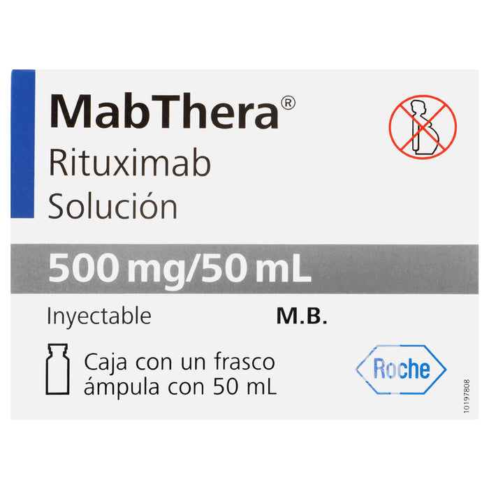 Mabthera Frasco 500Mg/50Ml Con 1 Ampulas (Rituximab) 1 - 7613326005661