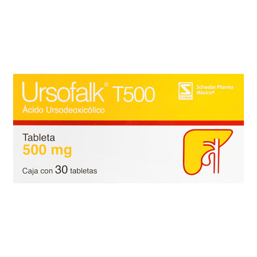 Ursofalk T500 500Mg Con 30 Capsulas (Acido Ursodeoxicolico) 1 - 7501168810515