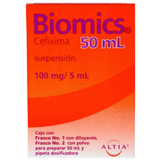 Biomics Suspensión 100Mg/5Ml 50Ml (Cefixima) - WeCare Pharma