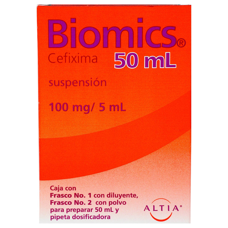 Biomics Suspensión 100Mg/5Ml 50Ml (Cefixima) - WeCare Pharma