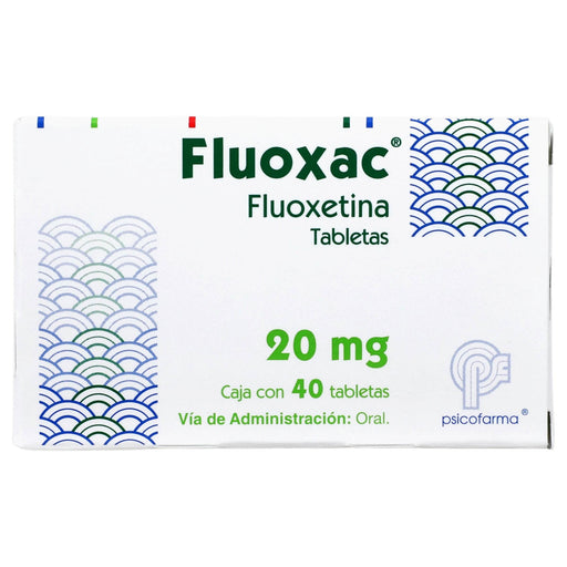 Fluoxac 20Mg Con 40 Tabletas (Fluoxetina) - WeCare Pharma