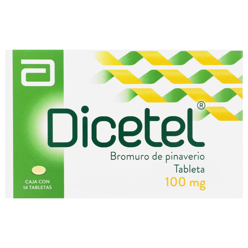 Dicetel 100Mg Con 14 Tabletas (Bromuro De Pinaverio) - WeCare Pharma