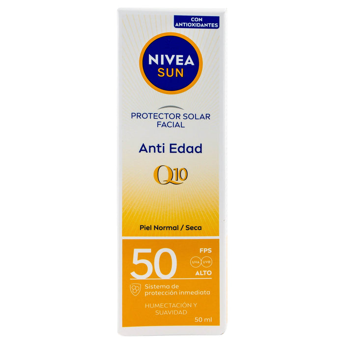 Protector Nivea Sun Facial Anti Edad Fps50 50Ml - WeCare Pharma