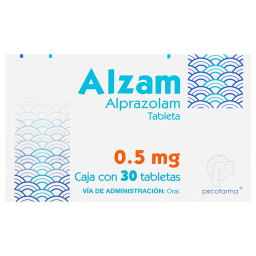 Alzam (Alprazolam) Tabletas 0.5Mg Con 30 - WeCare Pharma