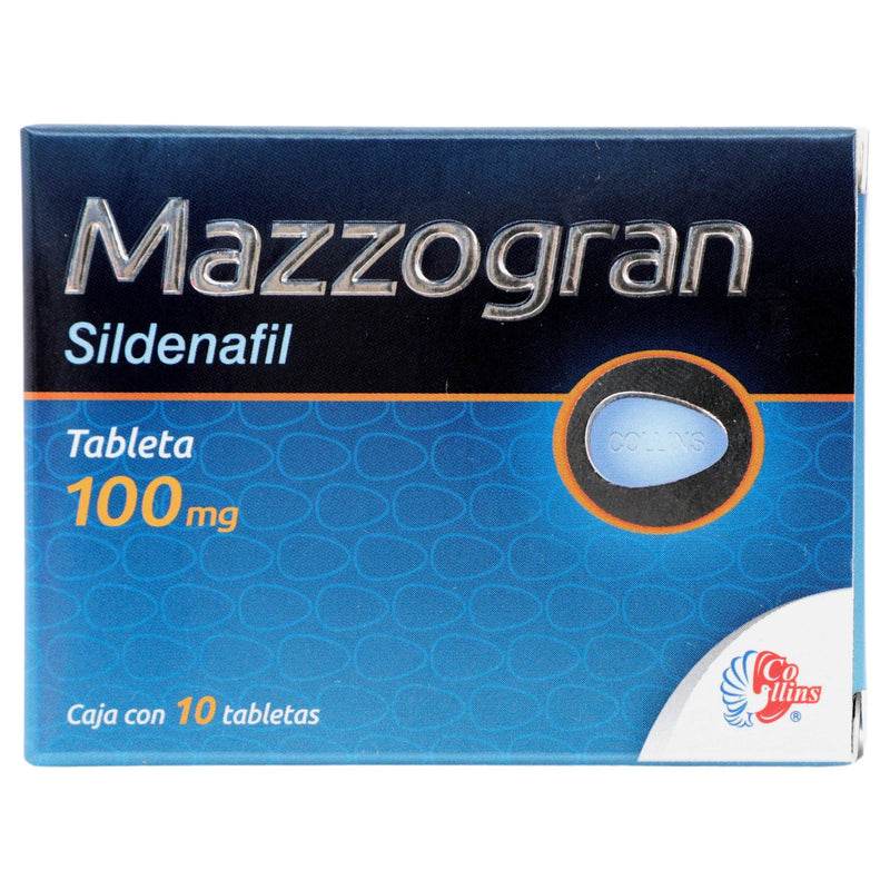 Mazzogran 100Mg Con 10 Tabletas (Sildenafil) - WeCare Pharma