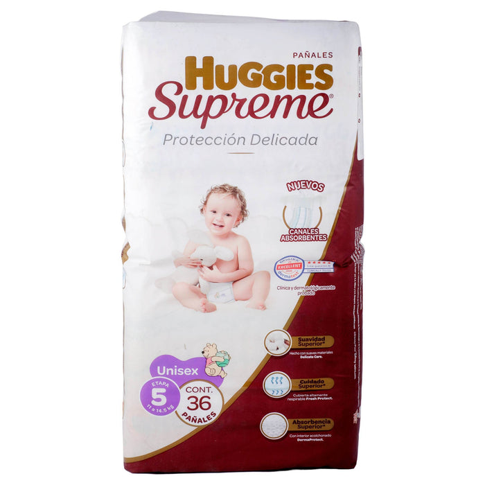 Huggies Supreme Niño E5 Con 36 - WeCare Pharma