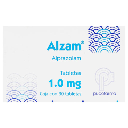 Alzam (Alprazolam) Tabletas 1Mg Con 30 - WeCare Pharma