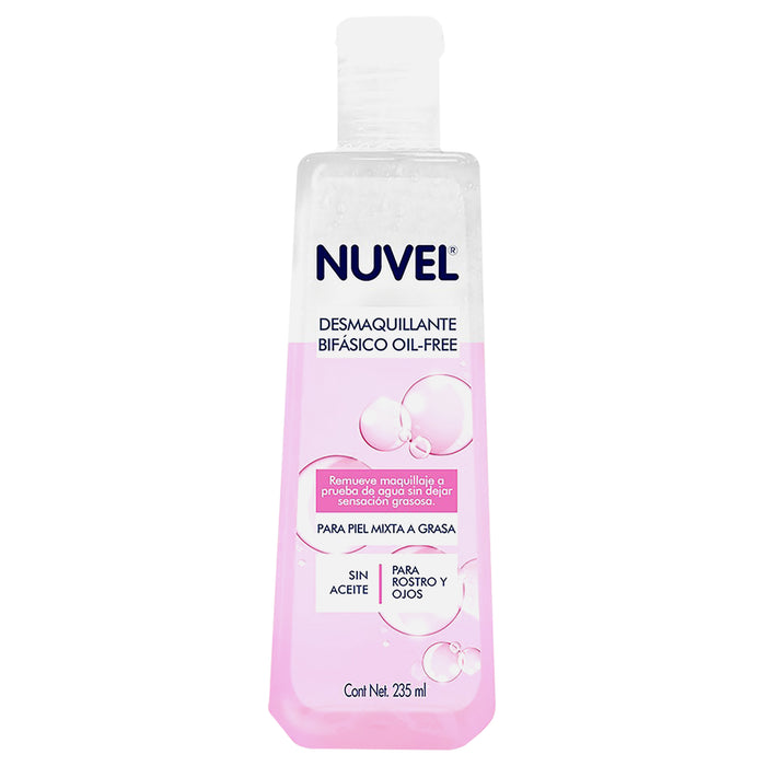 Desmaquillante Nuvel Oil Free Piel Mixta 235Ml 7501082790474 1