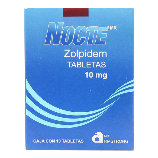 Nocte (Zolpidem) Tabletas 10Mg Con 10 - WeCare Pharma
