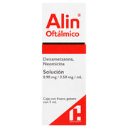 Alin Oftalmico Gotas 0.9Mg/3.5Mg/Ml 5Ml (Dexametasona/Neomicina) - WeCare Pharma