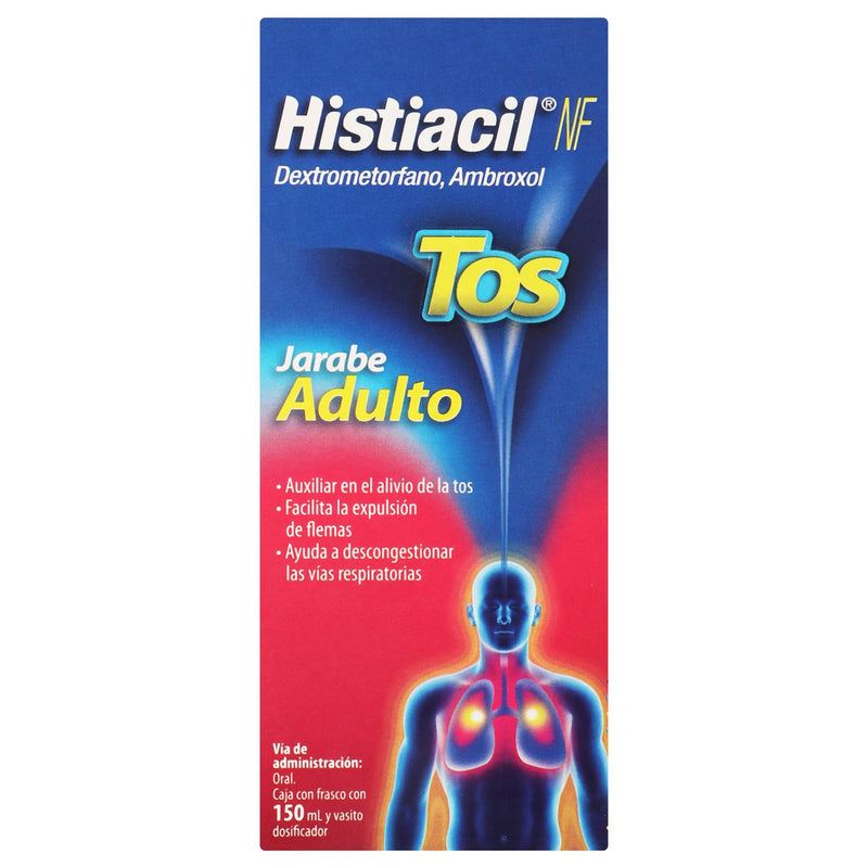 Histiacil Nf Ad Jarabe 225Mg/225Mg 150Ml (Dextrometorfano/Ambroxol) - WeCare Pharma