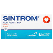 Sintrom 4Mg Con 30 Tabletas (Acenocumarol) - WeCare Pharma