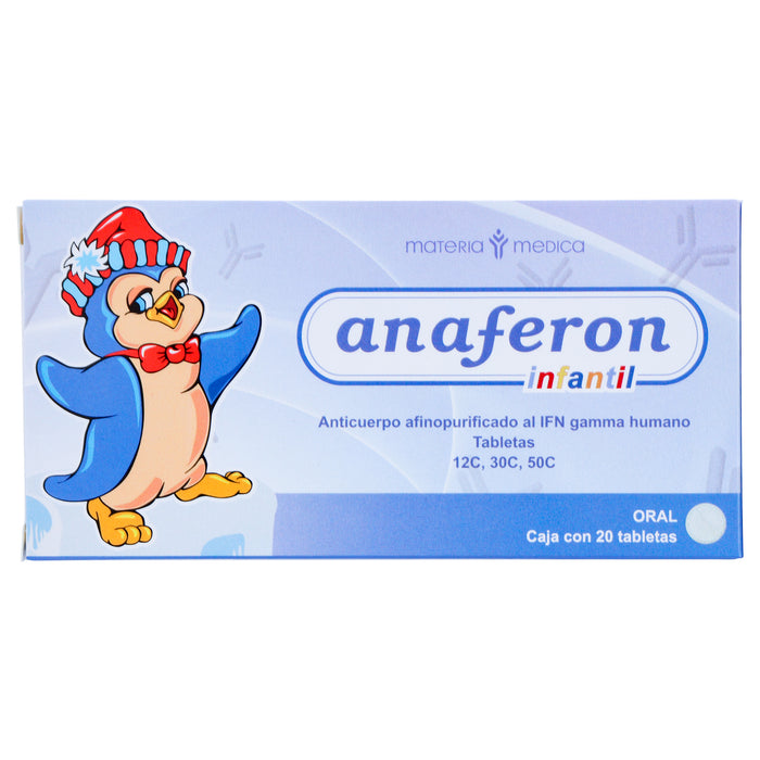 Anaferon In 12/30/50C Con 20 Tabletas (Anticuerpo Afinopurificado Gamma Human) 1 - 4607009581071