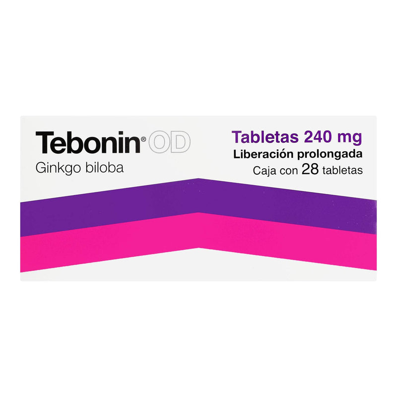 Tebonin Od 240Mg Con 28 Tabletas (Ginko Biloba) - WeCare Pharma