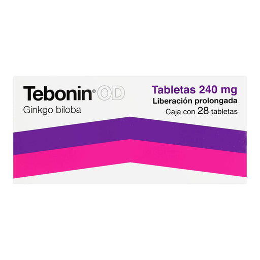 Tebonin Od 240Mg Con 28 Tabletas (Ginko Biloba) - WeCare Pharma