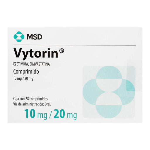 Vytorin 10Mg/20Mg Con 28 Comprimidos (Ezetimiba/Simvastatina) - WeCare Pharma