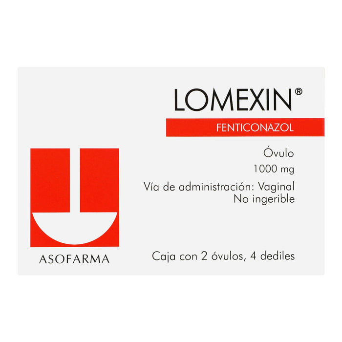 Lomexin Ovulos 1000Mg Con 2 (Fenticonazol) - WeCare Pharma