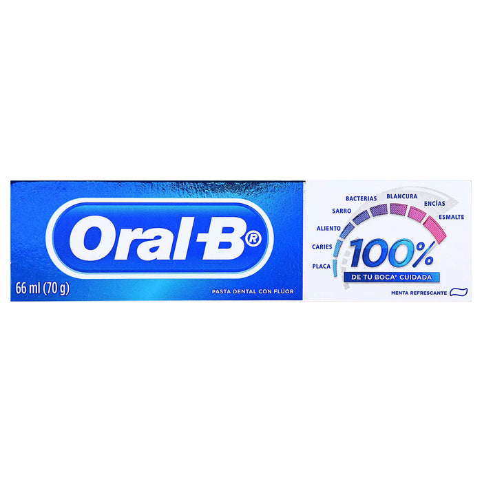 Pasta Dental Oral-B Menta Refrescante 66Ml - WeCare Pharma