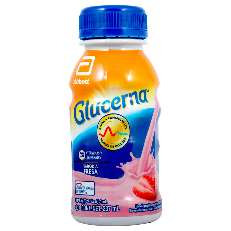 Glucerna Frasco 237Ml Fresa (Suplemento Alimenticio) - WeCare Pharma