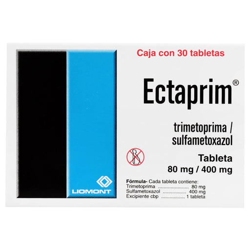 Ectaprim (Trimetoprima/Sulfametoxazol) Tabletas 80Mg/400Mg Con 30 - WeCare Pharma