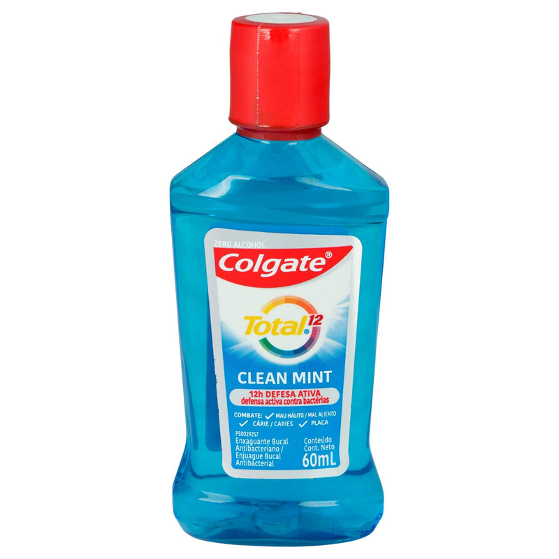 Colgate Total Blue Rinse Colgate Total 12 Mini Rinse 60ml — WeCare Pharma