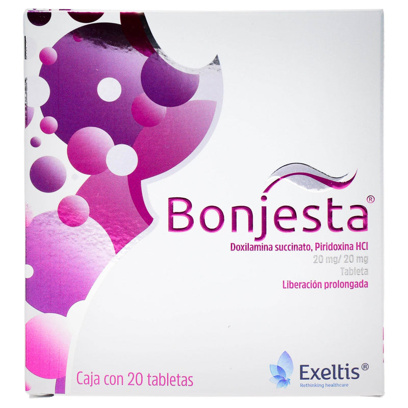 Bonjesta 20Mg/20Mg Con 20 Tabletas (Doxilamina Succinato/Piridoxina Hci) - WeCare Pharma