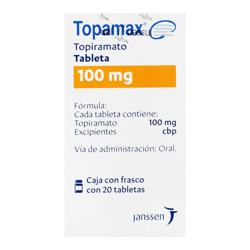 Topamax 100Mg Con 20 Tabletas (Topiramato) - WeCare Pharma
