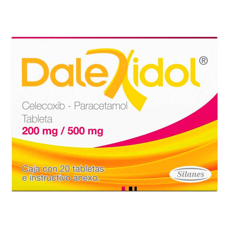 Dalexidol (Celecoxib/Paracetamol) Tabletas 200Mg/500Mg Con 20 - WeCare Pharma