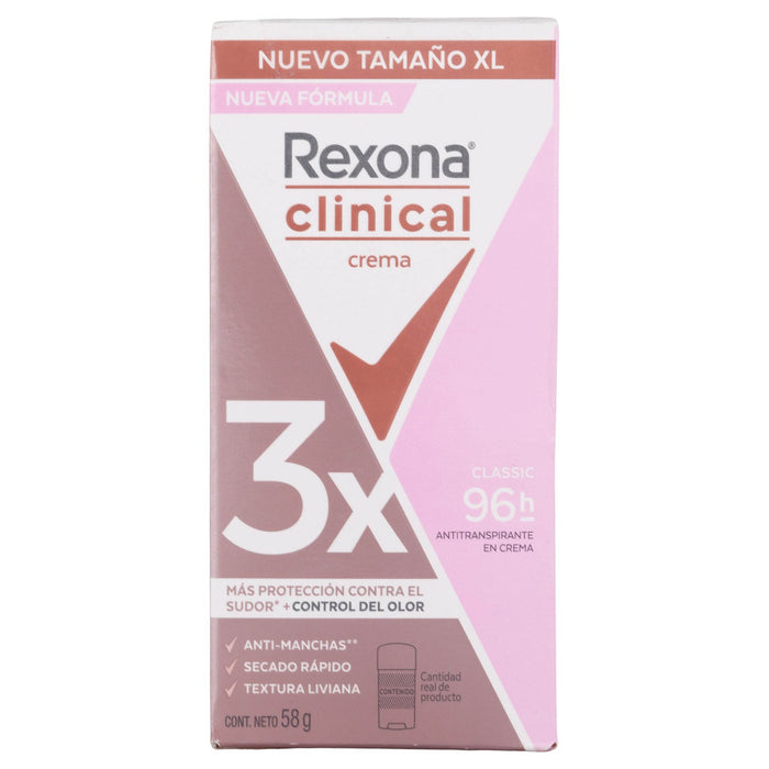 Rexona Clinical Desodorante Classic Crema 58G - WeCare Pharma