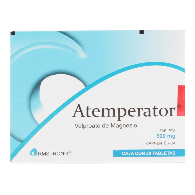 Atemperator 500Mg Con 20 Tabletas (Valproato De Magnesio) - WeCare Pharma