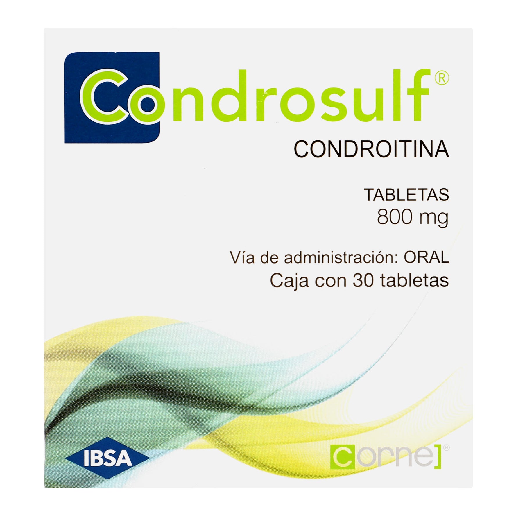 Condrosulf 800Mg Con 30 Tabletas (Condroitina) 1 - 7680516100161