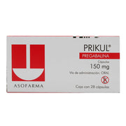 Prikul 150Mg Con 28 Capsulas (Pregabalina) - WeCare Pharma