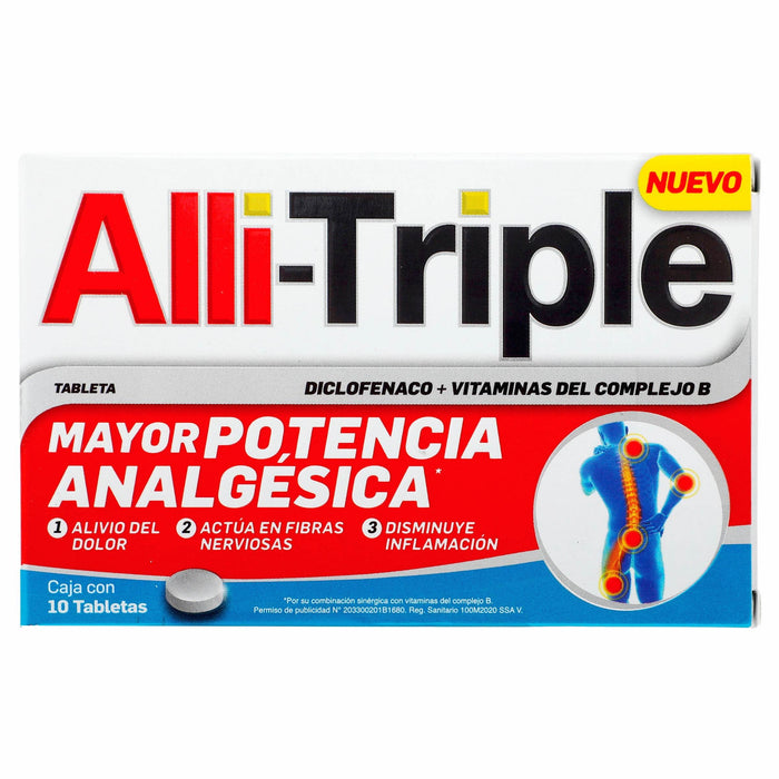 Alli Triple 50/.25/50/50Mg Con 10 - WeCare Pharma