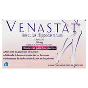 Venastat 50Mg Con 30 Capsulas (Aesculus Hippocastanum) - WeCare Pharma