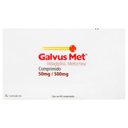 Galvus Met 50Mg/500Mg Con 56 Comprimidos (Vidagliptina/Metformina) - WeCare Pharma