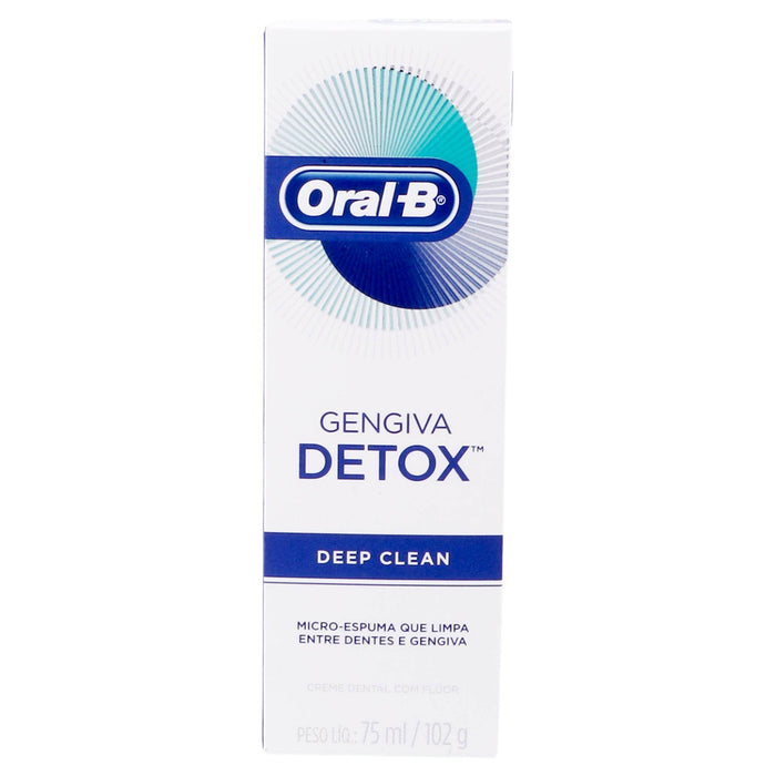Pasta Encias Detox Oral B 75Ml - WeCare Pharma