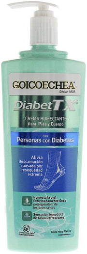 Goicochea Diabet Tx Crema Humectante 400Ml - WeCare Pharma