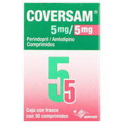 Coversam 5Mg/5Mg Con 30 Comprimidos (Perindopril/Amlodipino) - WeCare Pharma