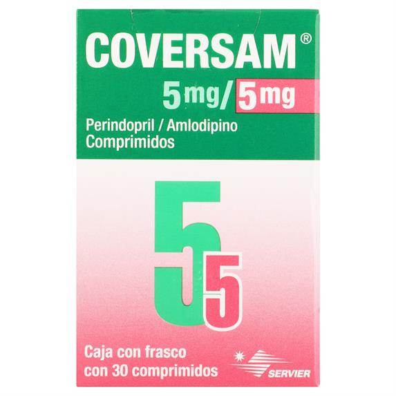 Coversam 5Mg/5Mg Con 30 Comprimidos (Perindopril/Amlodipino) - WeCare Pharma