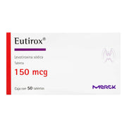 Eutirox 150Mcg Con 50 Tabletas (Levotiroxina Sodica) - WeCare Pharma