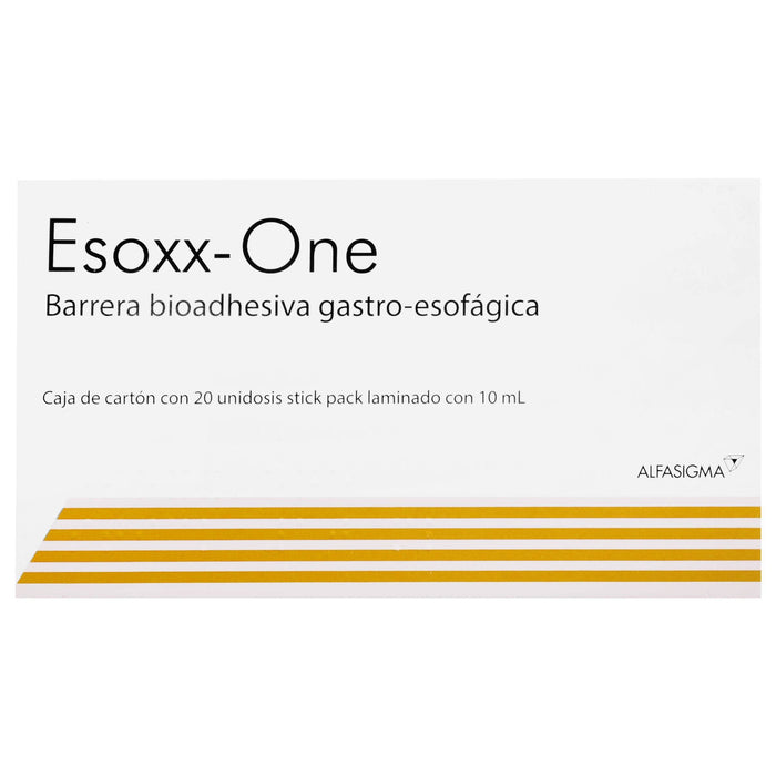 Esoxx-One Stick 10Ml Con 20 (Barrera Bioadhesiva Gastro-Esofágica) - WeCare Pharma