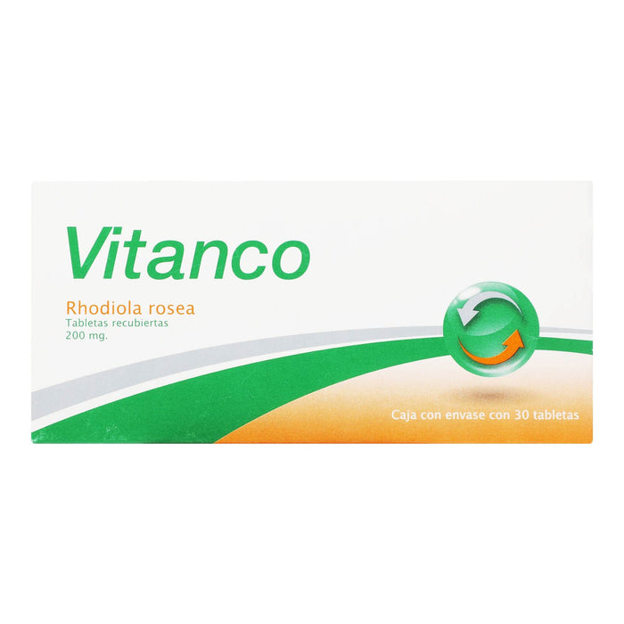 Vitanco 200Mg Con 30 Tabletas (Rhodiola Rosea) - WeCare Pharma