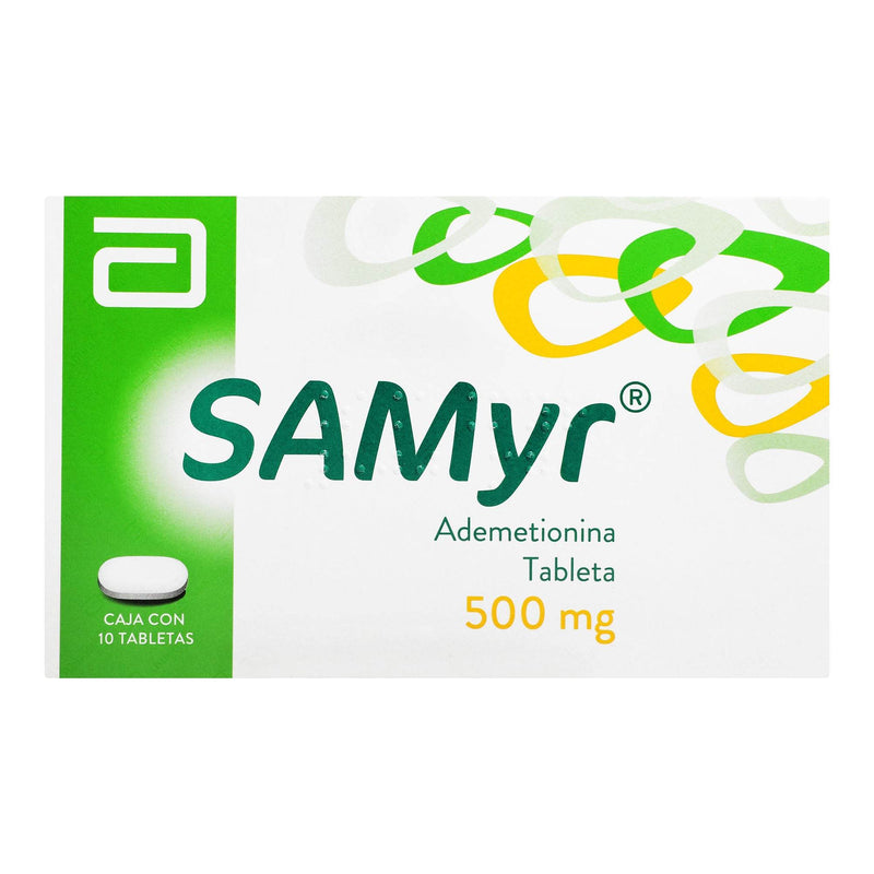 Samyr 500Mg Con 10 Tabletas (Ademetionina) - WeCare Pharma