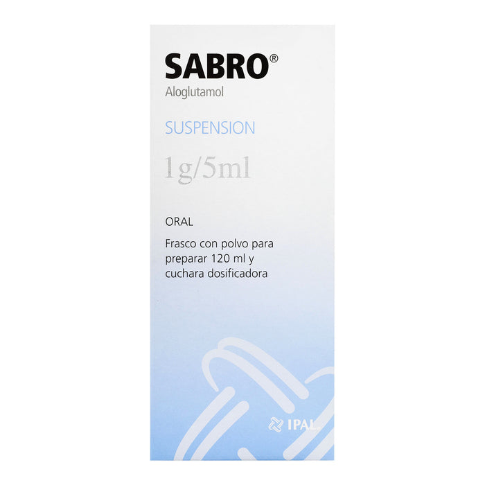 Sabro Suspensión 1G/5Ml 120Ml (Aloglutamol) 1 - 7501314704262