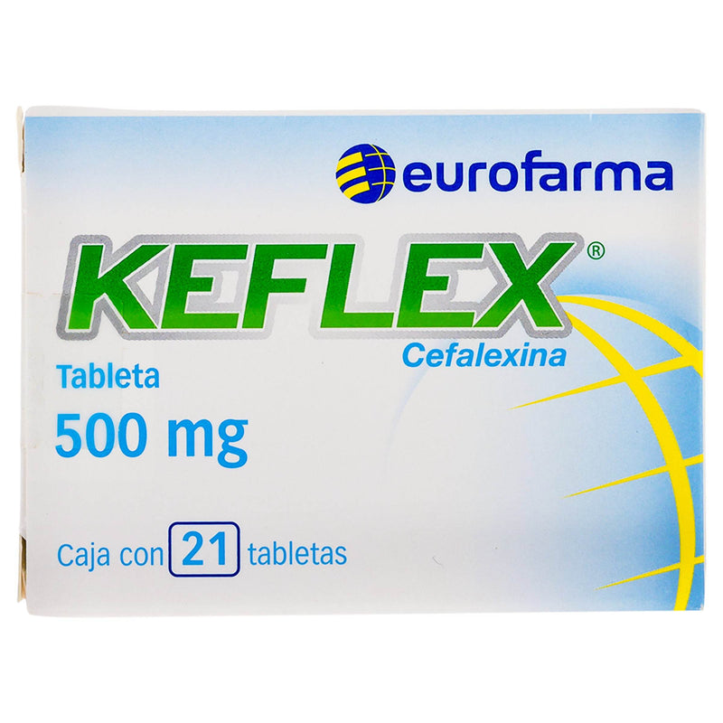 Keflex 500Mg Con 21 Tabletas (Cefalexina) - WeCare Pharma