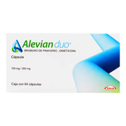 Alevian Duo 100Mg/300Mg Con 64 Capsulas (Pinaverio/Dimeticona) - WeCare Pharma